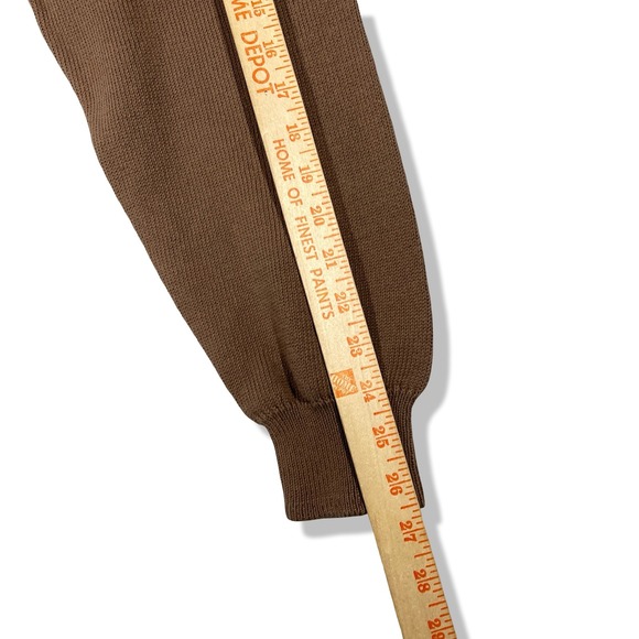 Vintage Giorgio Armani Knit Crew Neck Sweater Mens M Script Minimalist Designer - Picture 8 of 9